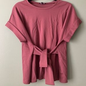 Express Tie Front Top